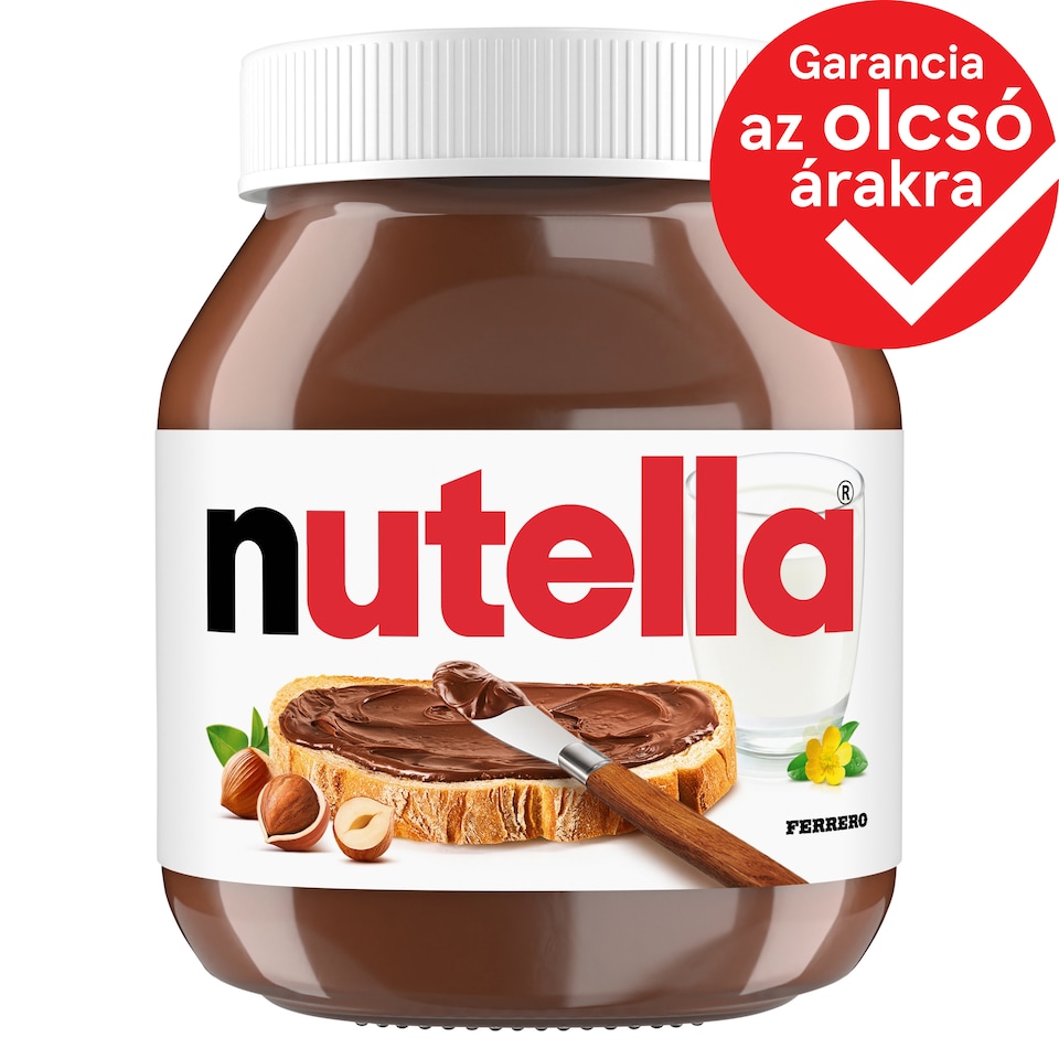Nutella kenhető kakaós mogyorókrém 600 g