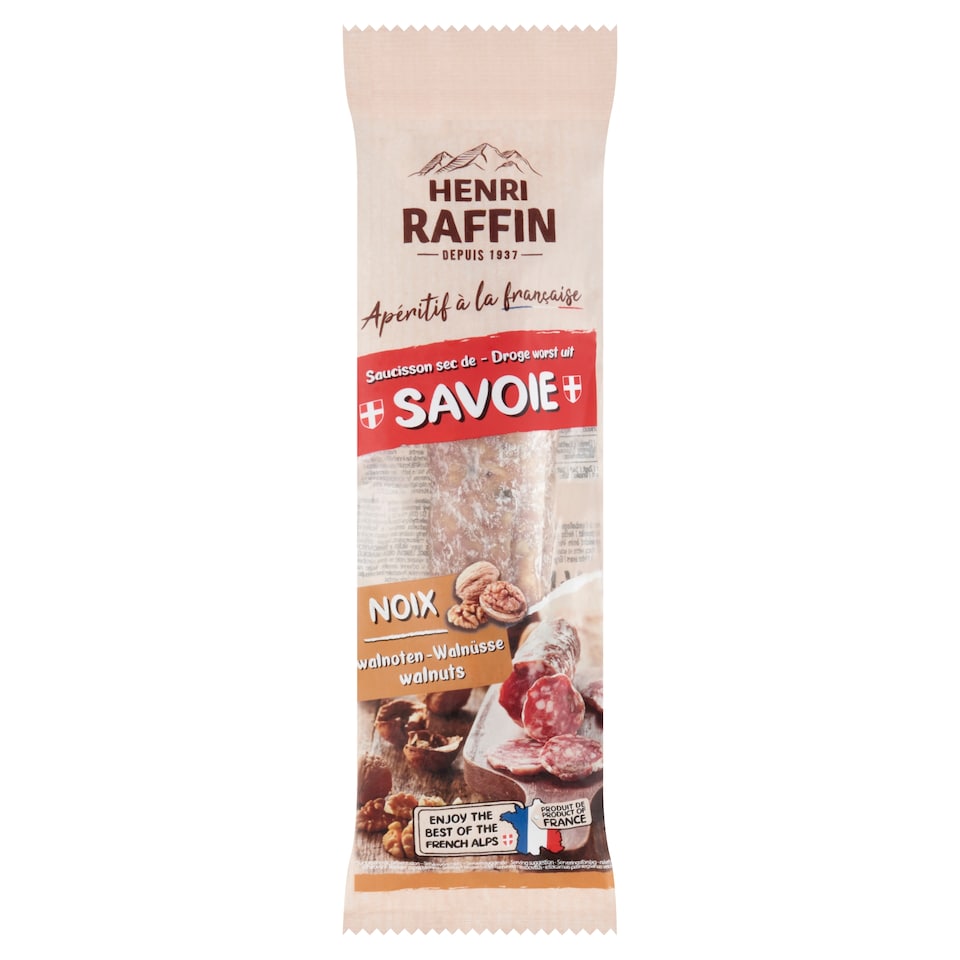 Henri Raffin Savoy Salami with Walnuts 145g