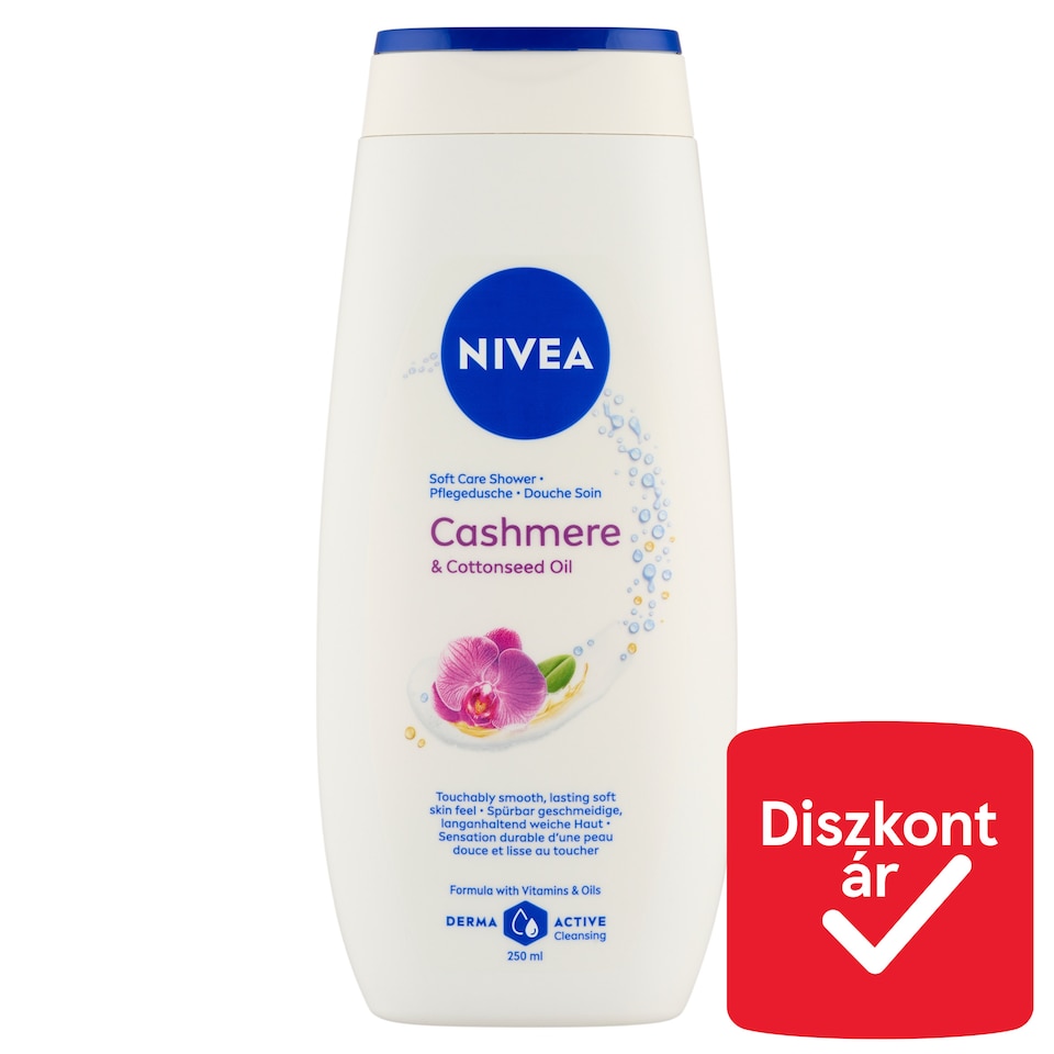 image 1 of NIVEA Cashmere & Cottonseed Oil Soft Care Shower 250 ml