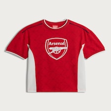 Arsenal Logo Pure Cotton T-Shirt in Red