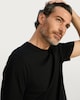 image 2 of The F&F Edit Supima® Cotton Crew Neck T-Shirt in Black