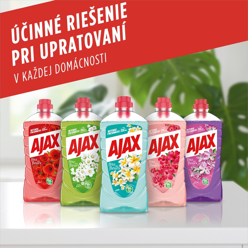 obrázok 1 z Ajax Floral Fiesta Lagoon univerzálny čistiaci prostriedok 1000 ml