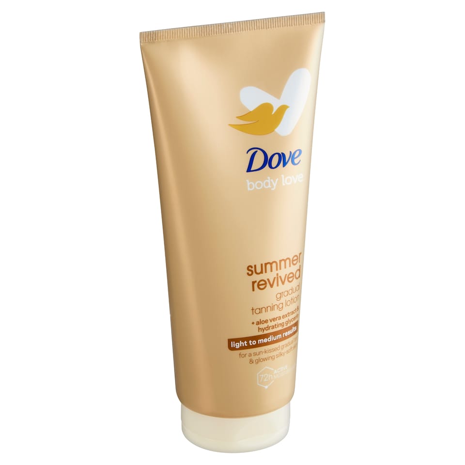 image 1 of Dove Summer Revived Fair to Medium tónovacie telové mlieko 200 ml