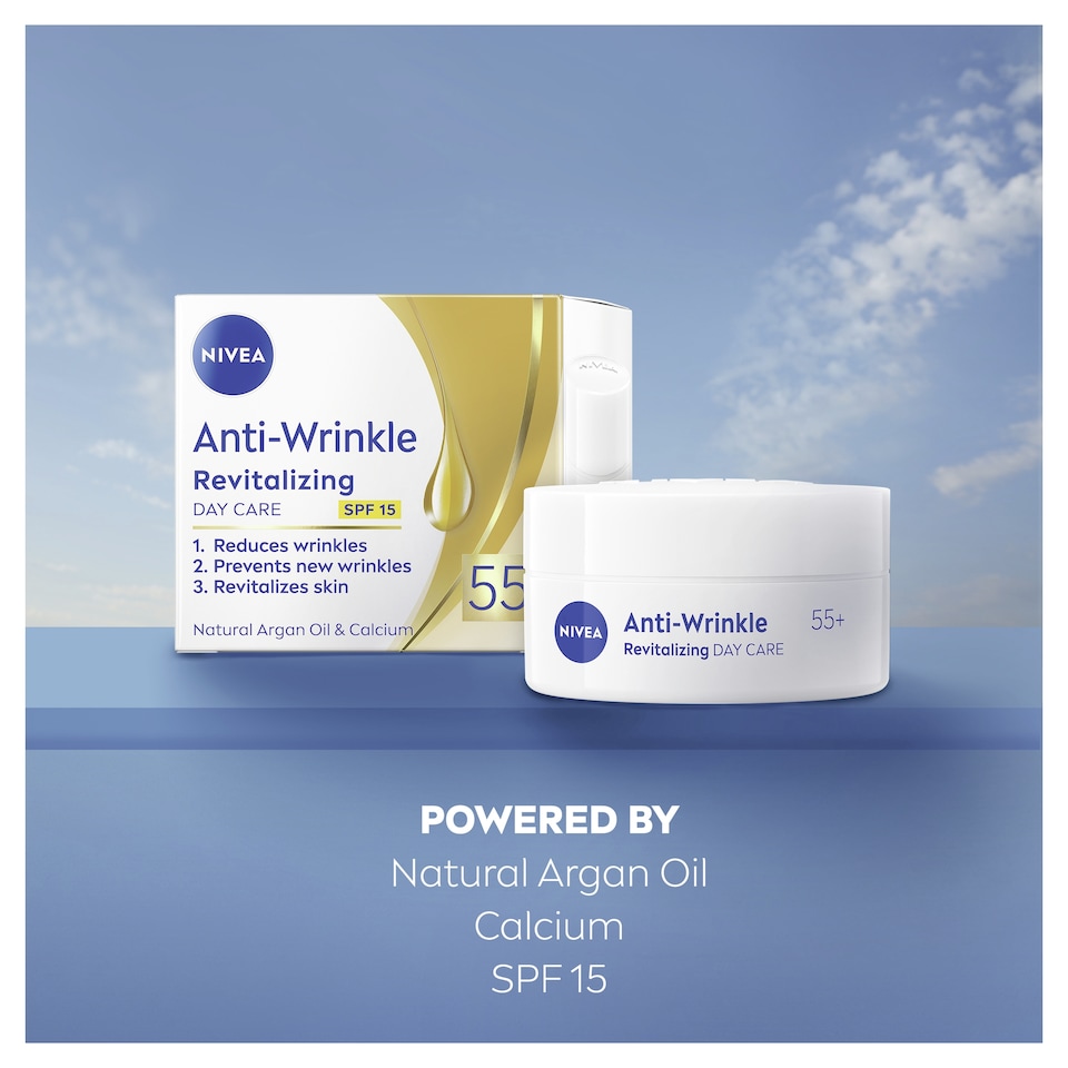 image 1 of NIVEA ANTI-WRINKLE REVITALIS DAY CREAM 55+ 50ML