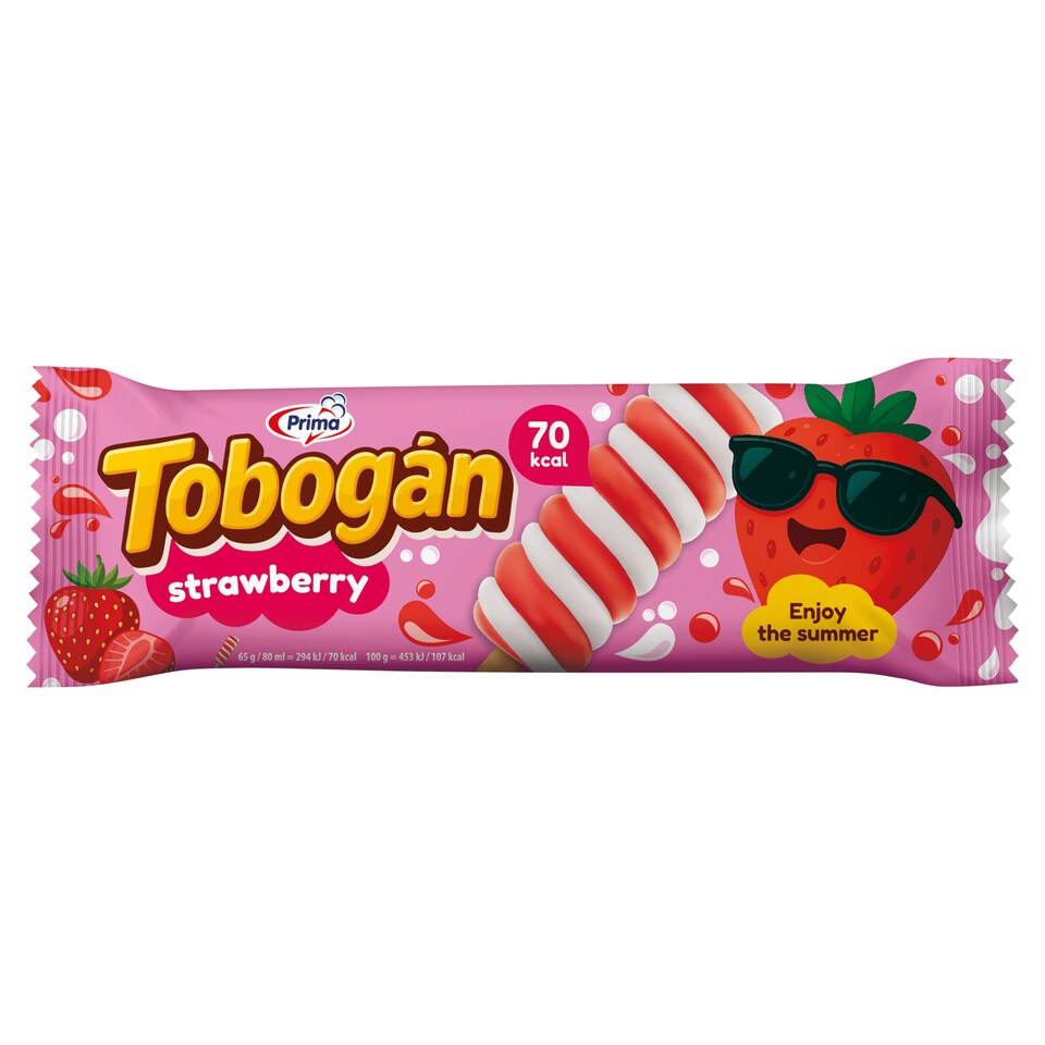 Prima Tobogán jahoda 80ml