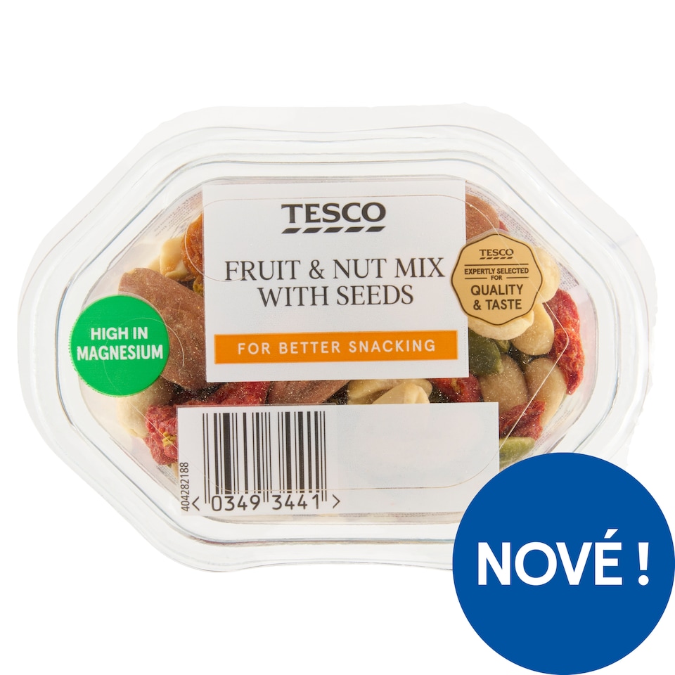 Tesco Fruit & Nut Mix with Seeds 60g