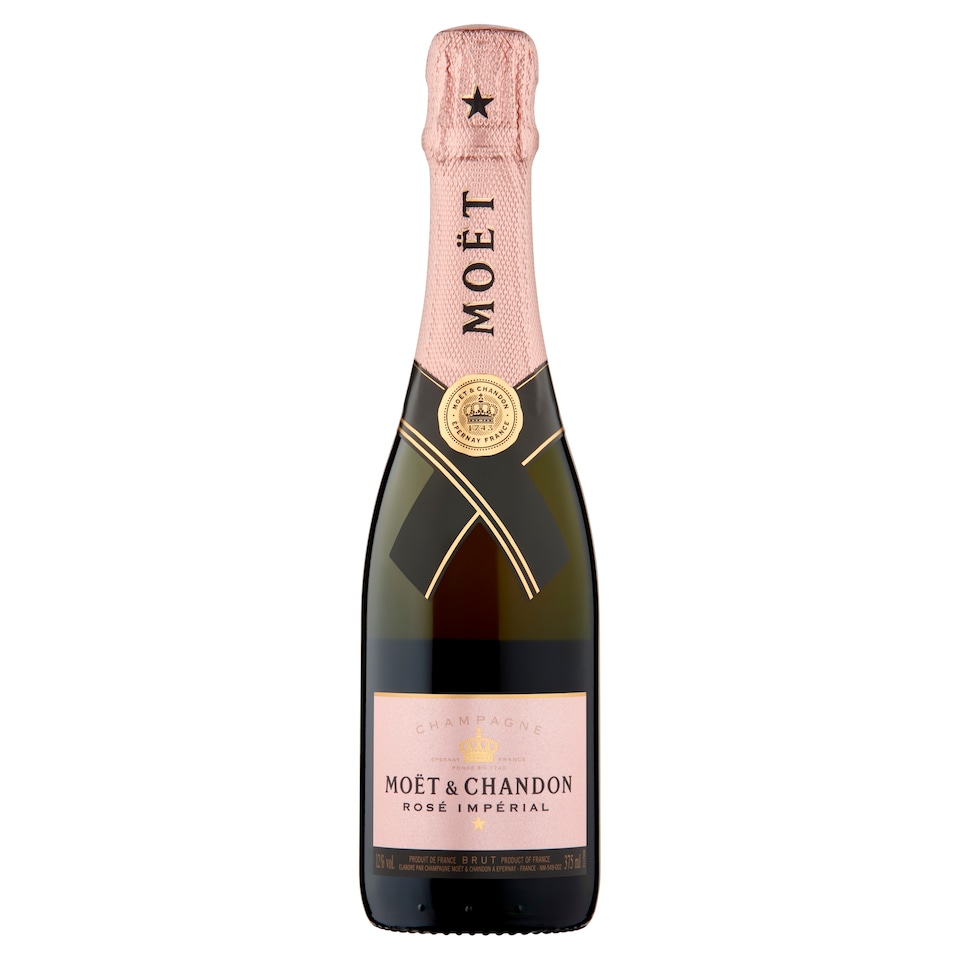 Moet & Chandon Imperial Rose Champagne 375Ml