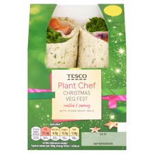 Tesco Plant Chef Christmas Veg Fest