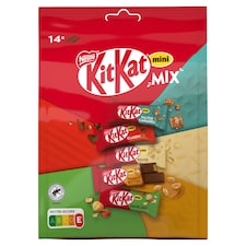 KitKat Crispy Wafers with Various Fillings in Milk Chocolate or White Coating 197,4 g