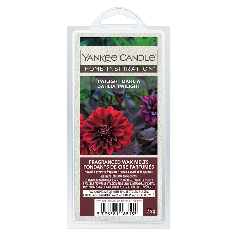 Yankee HI Twilight Dahlia Wax Melts 75g
