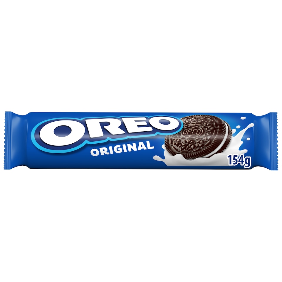 Oreo Original Cocoa Biscuits with Vanilla Flavour Filling 154 g