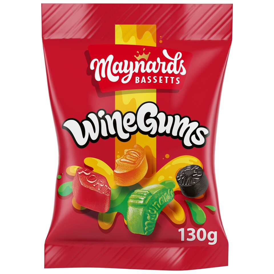 Maynards Bassetts Wine Gums 130G