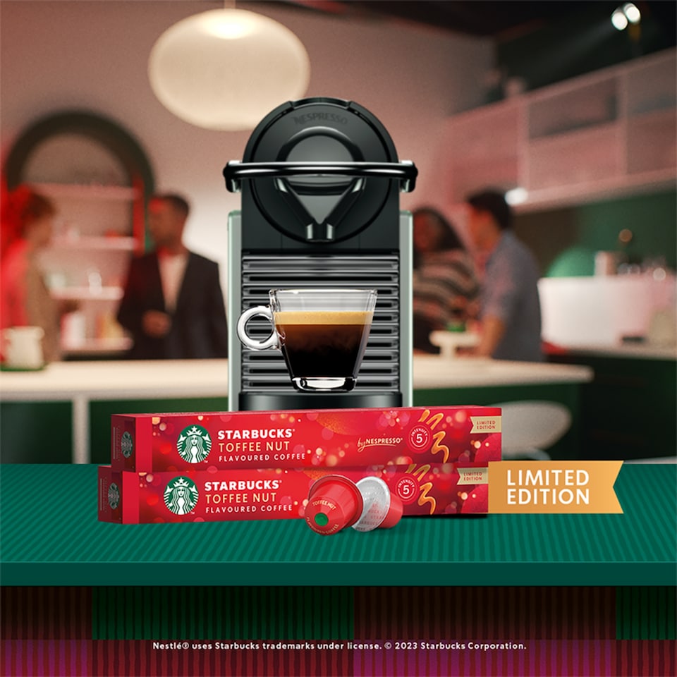 image 1 of Starbucks Toffee Nut Nespresso Pods 10 Pack 51G