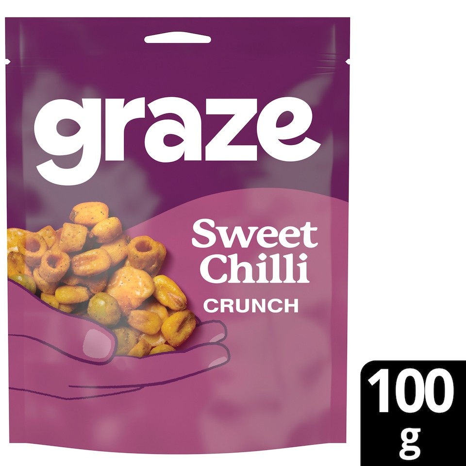 image 1 of Graze Sweet Chilli Crunch Snack 100G