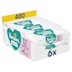 Pampers Sensitive Nedves Törlőkendő, 6 csomag = 480 db Törlőkendő  1. kép