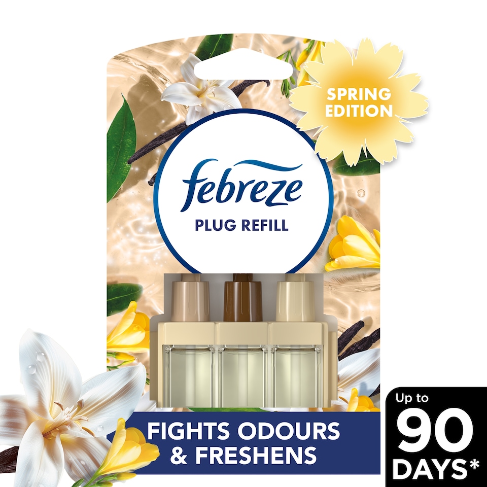 image 1 of Febreze Plug Refill Sun-Kissed Vanilla 20ml