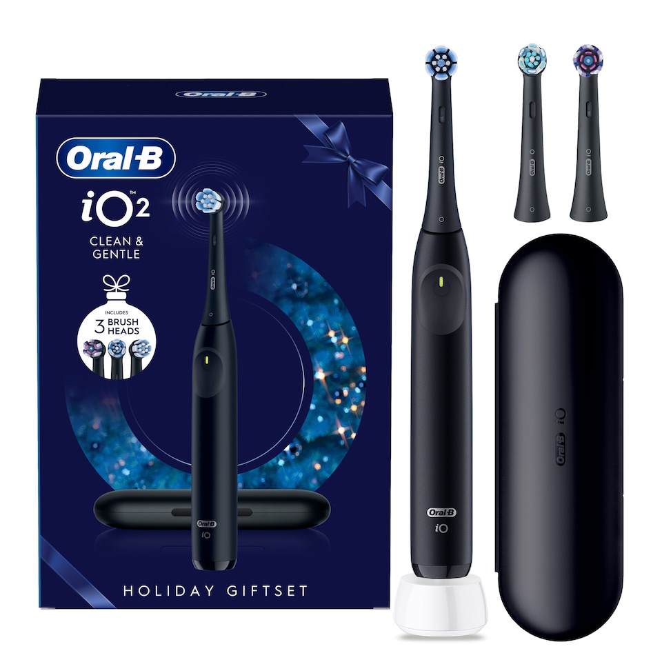 image 1 of Oral-B iO2 Black Gifting Edition, including 3 refills