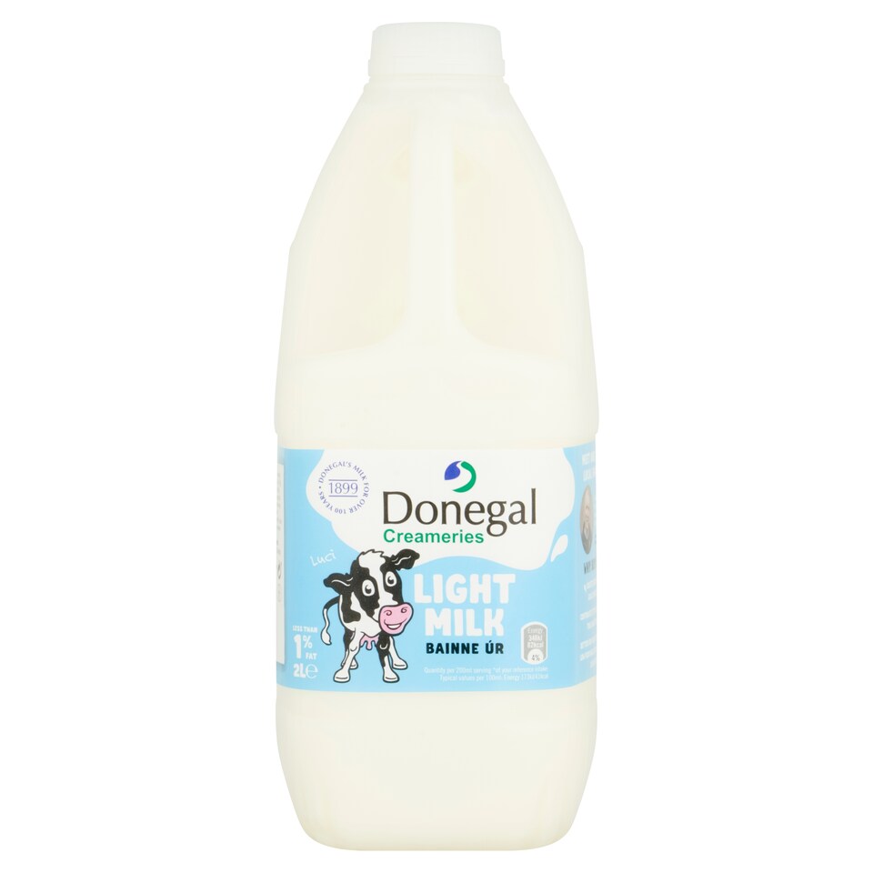 Donegal Low Fat Milk 2 Litre