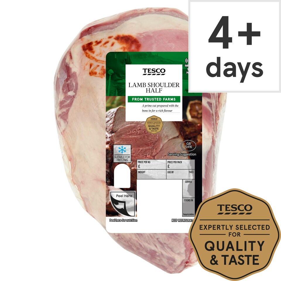 Tesco Lamb Shoulder Half