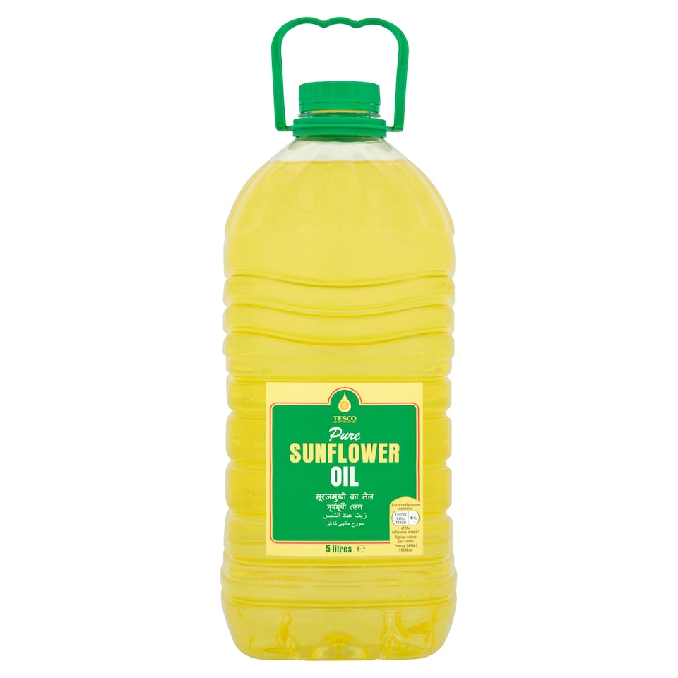 Tesco Pure Sunflower Oil 5 Litre