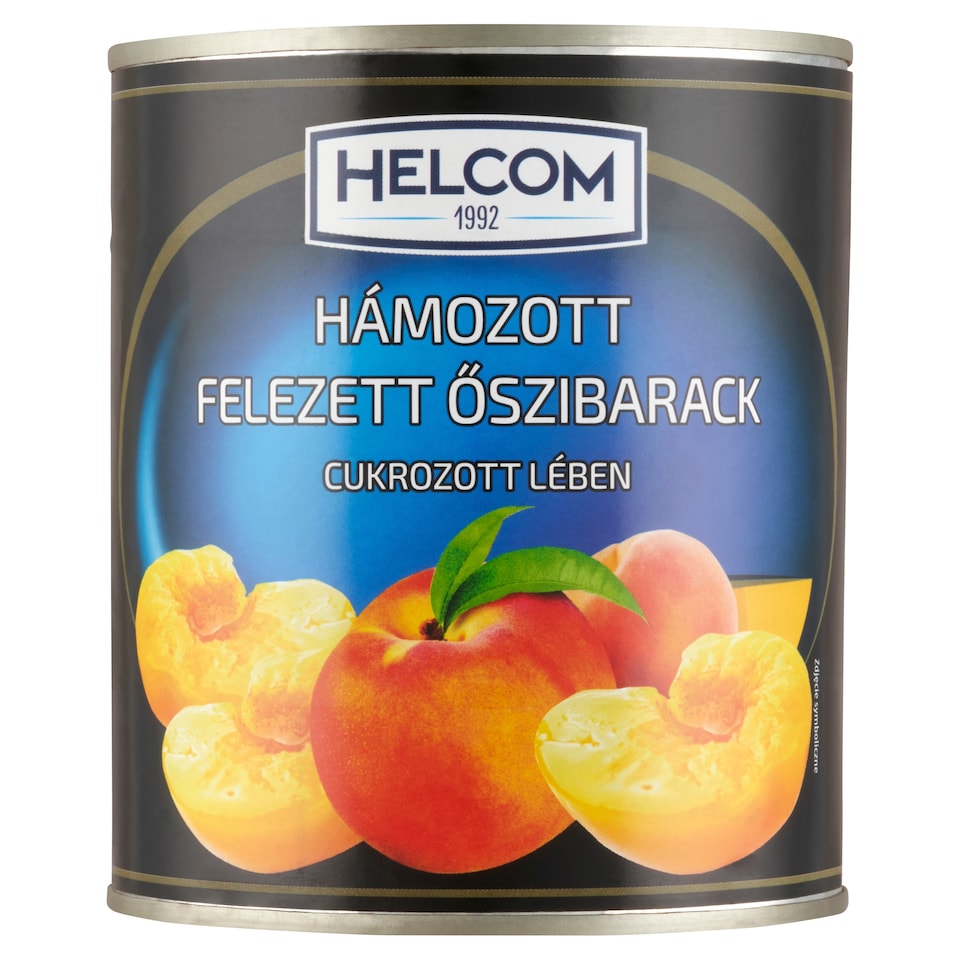 image 1 of Helcom Peeled Halved Peaches in Syrup 820 g