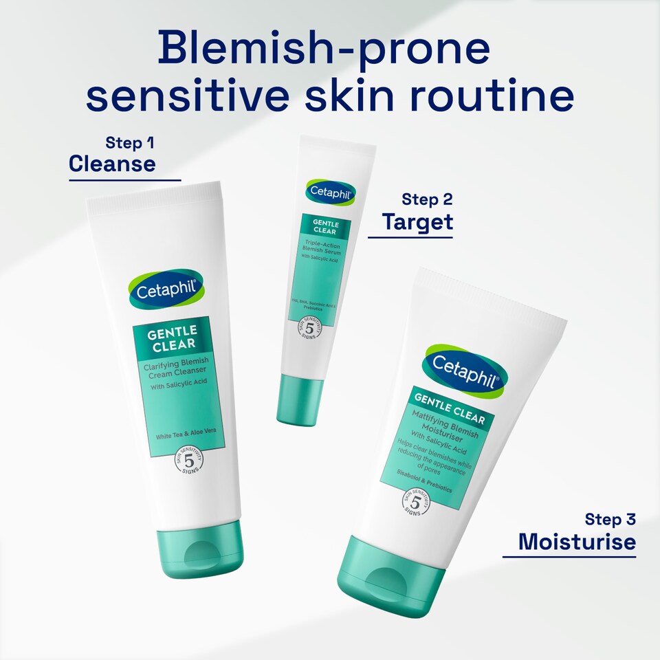 image 1 of Cetaphil Gentle Clear Clarifying Blemish Cleanser 124ml