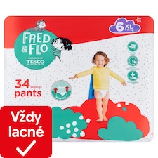 Fred & Flo Plienkové nohavičky XL 6 +15 kg 34 ks