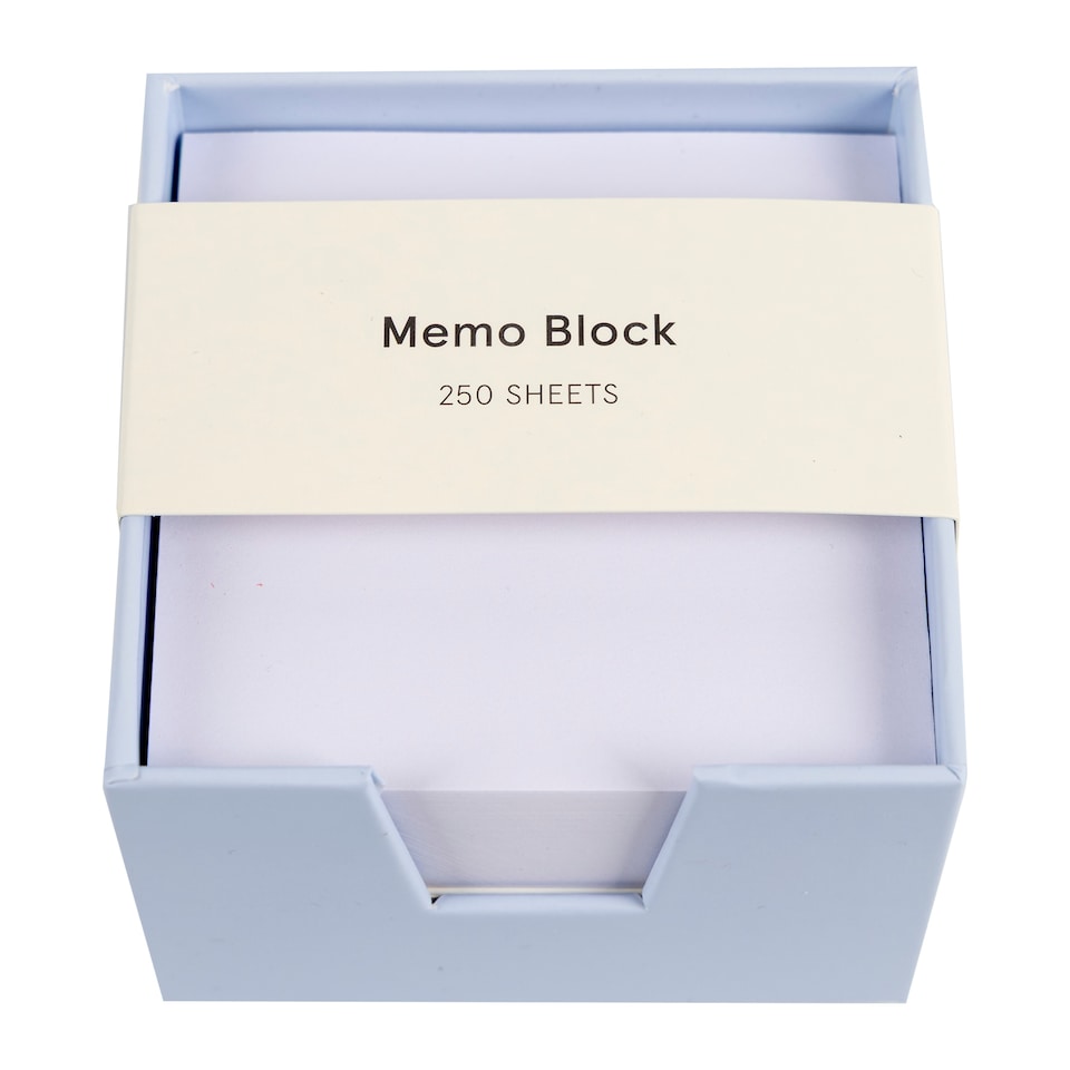 Gingham Bow Memo Block