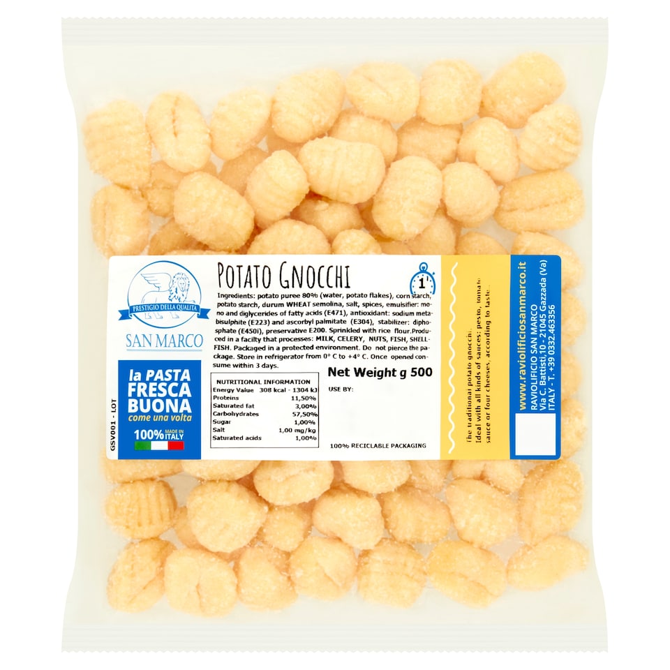 San Marco Potato Gnocchi 500G