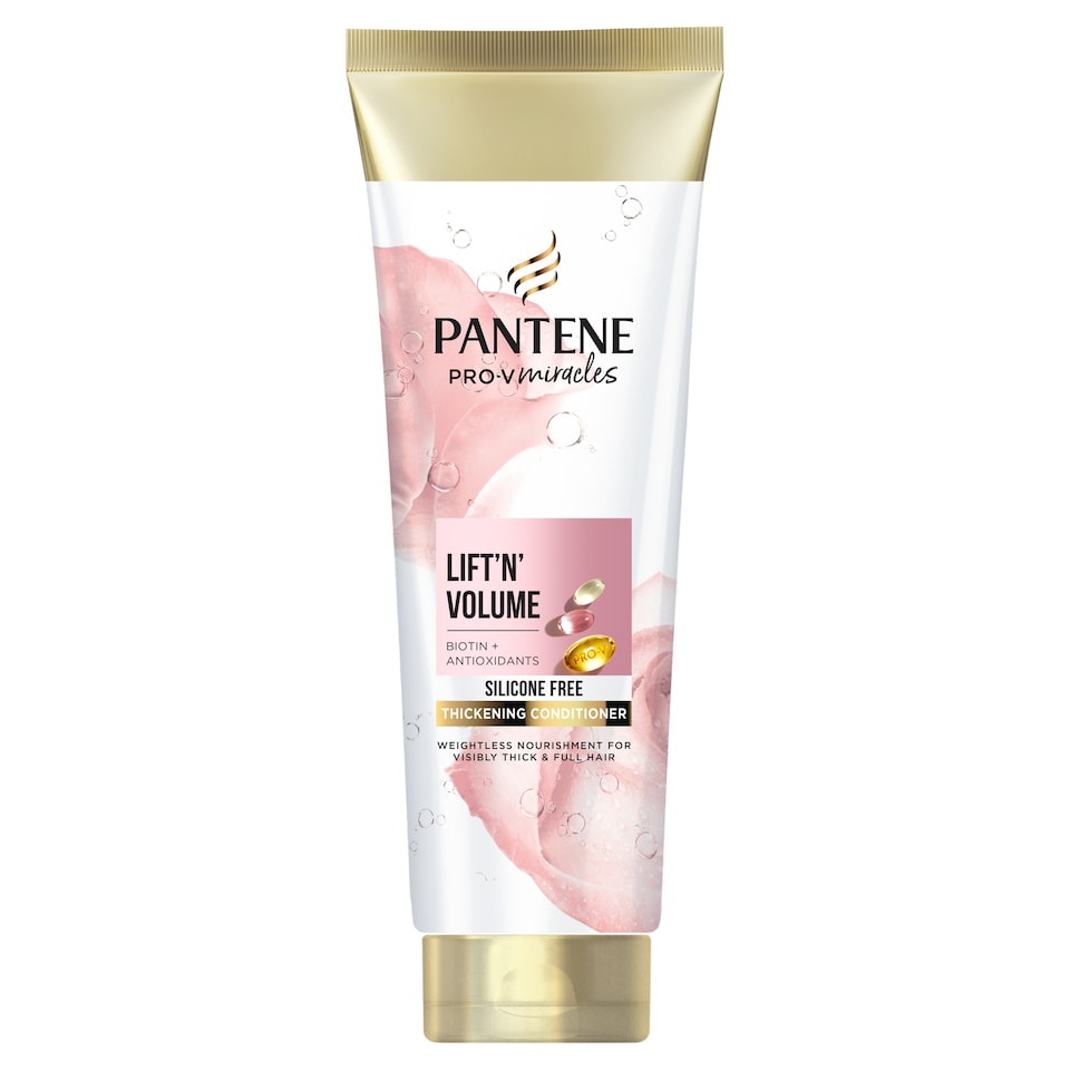 image 1 of Pantene Pro-V Lift'N'Volume kondicionér pre hustejšie vlasy, biotín 160 ml. Bez silikónov