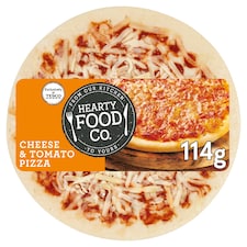 Hearty Food Co. Cheese & Tomato Pizza 114G