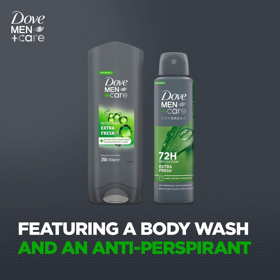 image 1 of Dove Men + Care Refresh + Care Duo & Manicure Kit Gift Set 