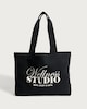image 1 of F&F Active Wellness Studio Tote Bag in Black