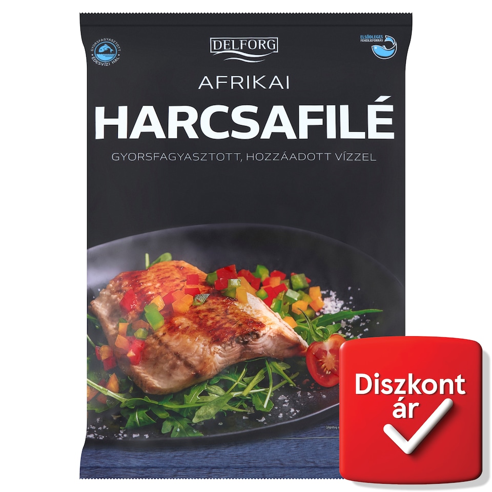 Delforg gyorsfagyasztott afrikai harcsafilé 750 g
