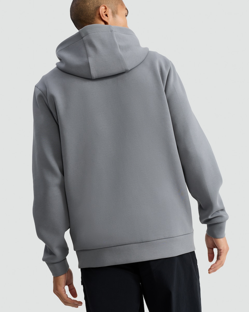 image 1 of 9 Peaks Hooded Full Zip Jacket in Blue