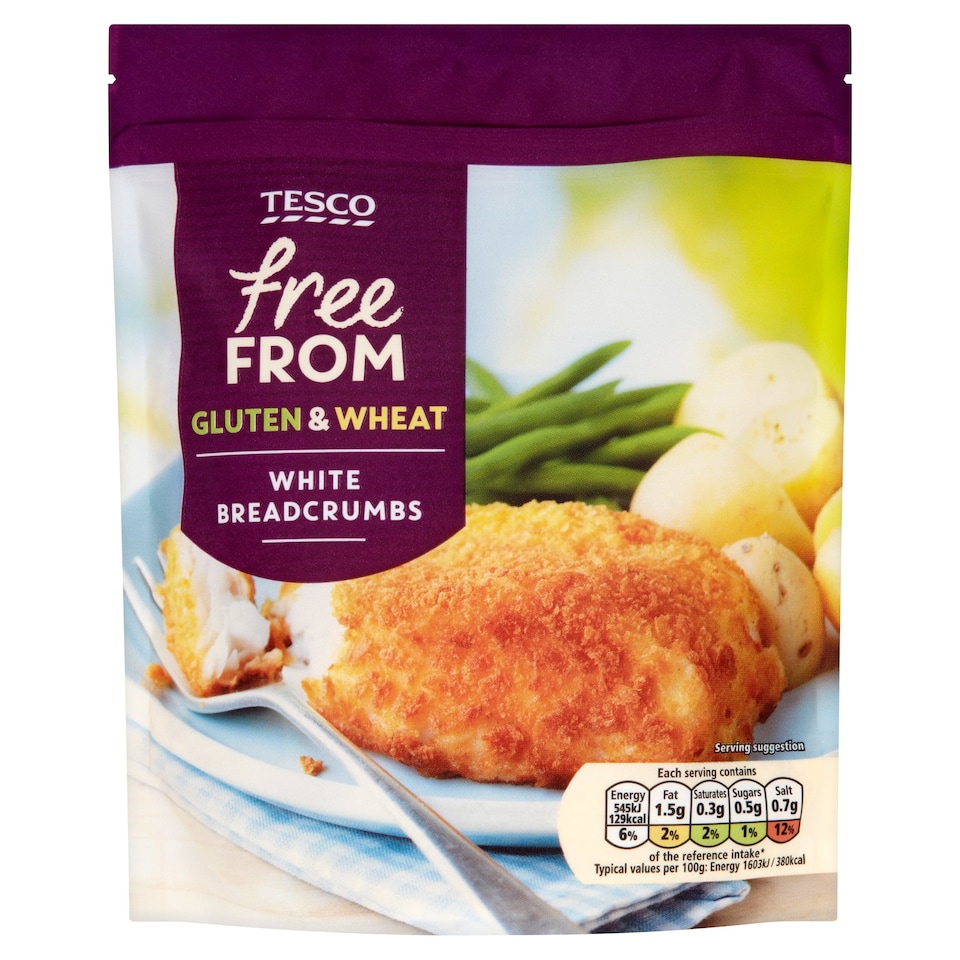 Tesco Free From Breadcrumbs 170G