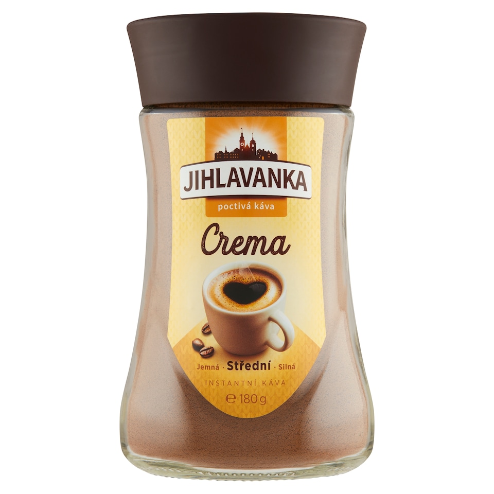 Obrázek 1 pro produkt Jihlavanka Crema instantní káva 180g