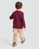 image 3 of F&F Boys Pure Cotton Stay Wild Long Sleeved Top in Purple