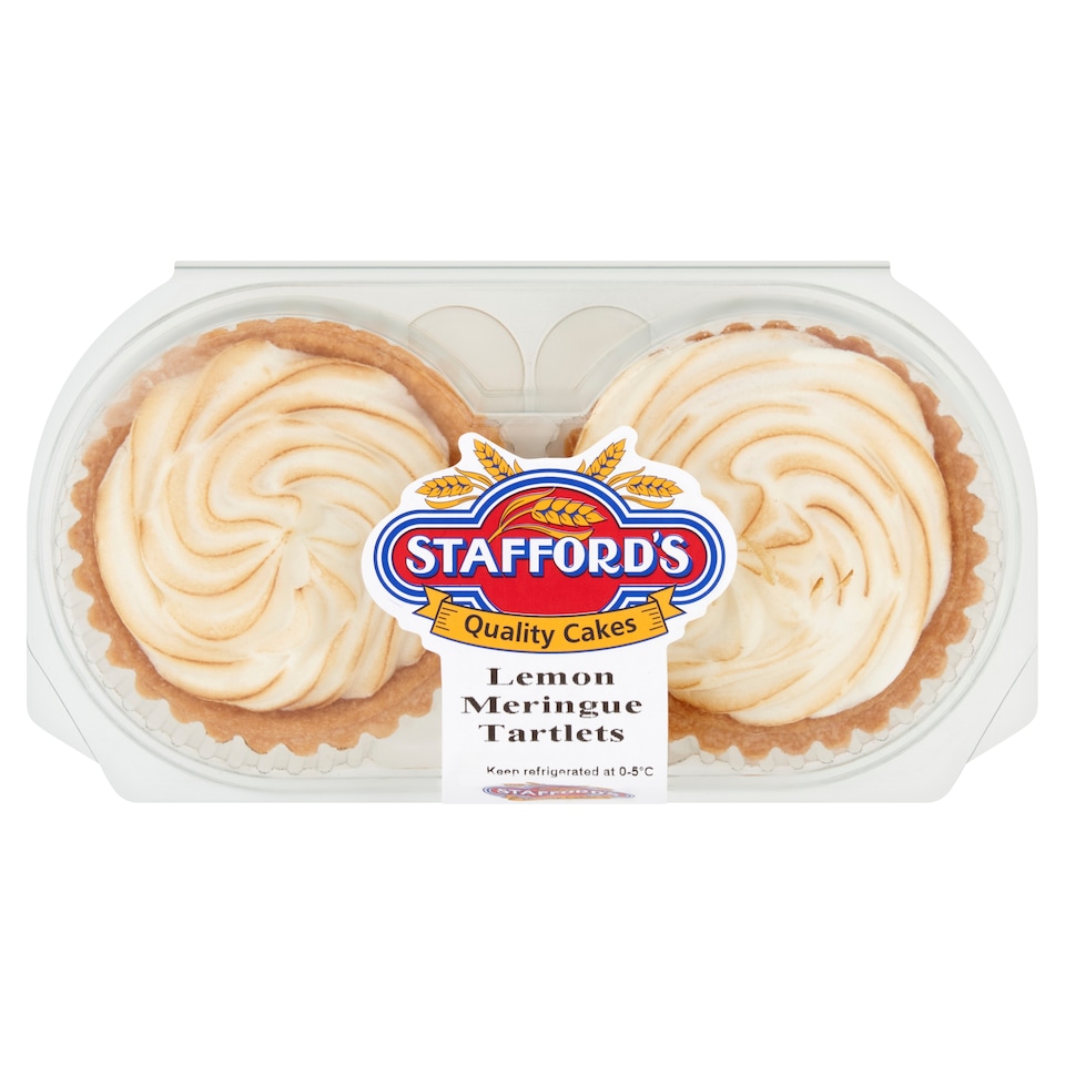 Stafford's Bkry Lemon Meringue Tartlets 160G
