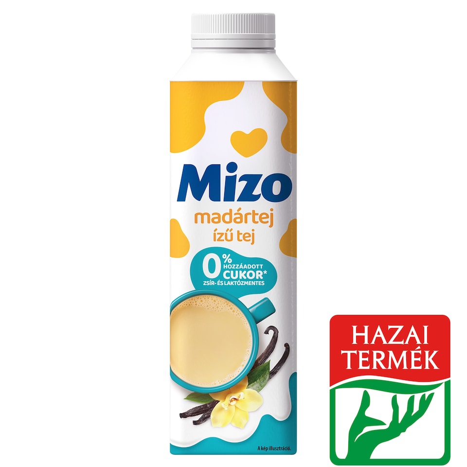 Mizo zsír- és laktózmentes, madártej ízű tej édesítőszerekkel 450 ml