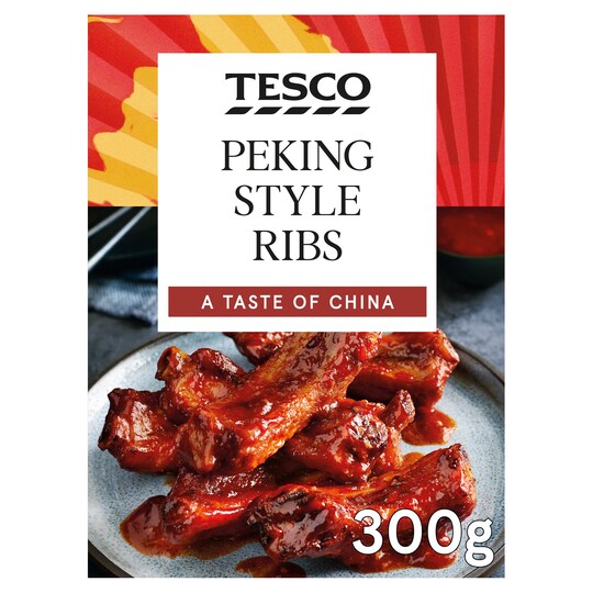 Tesco Peking Mini Ribs 300G Tesco Groceries
