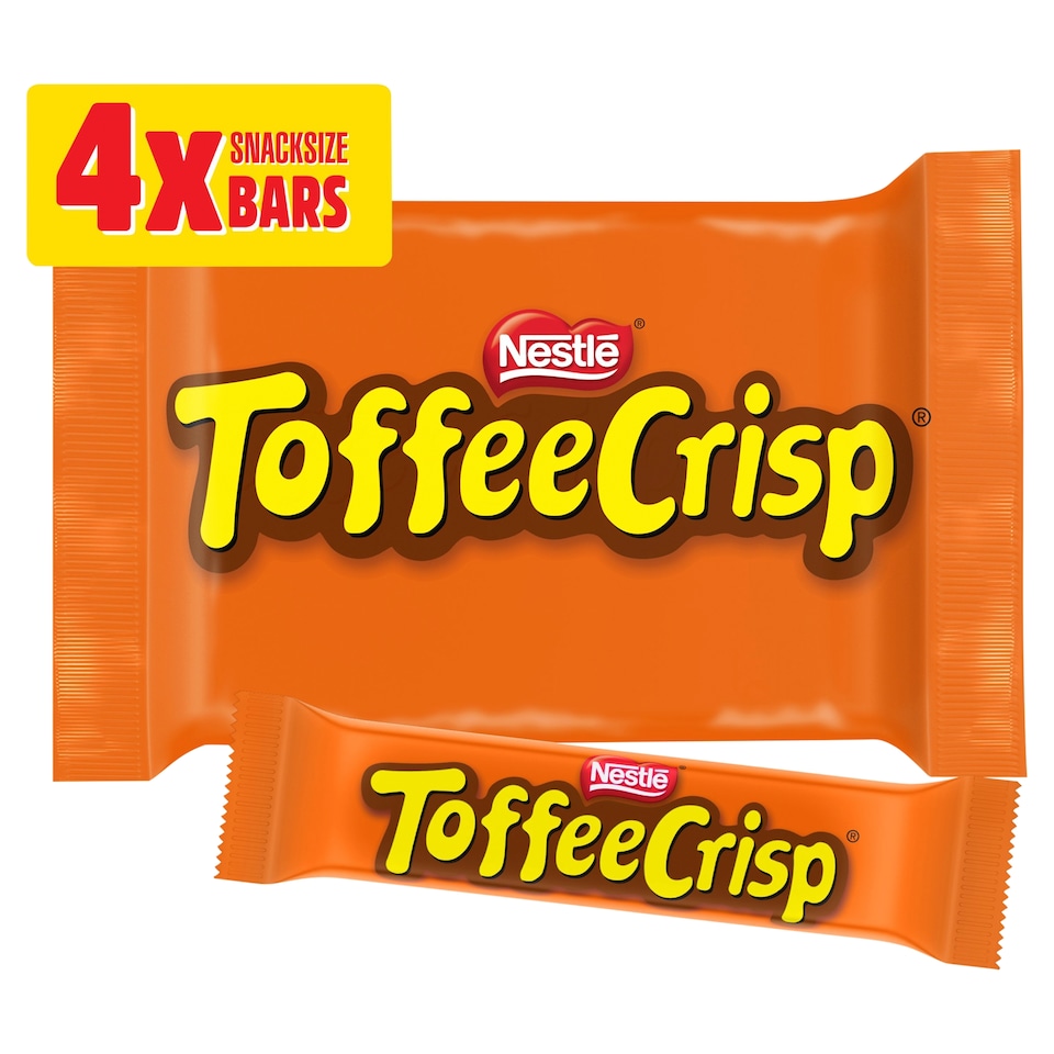 image 1 of Nestle Toffee Crisp 4 Pack 124G (R)