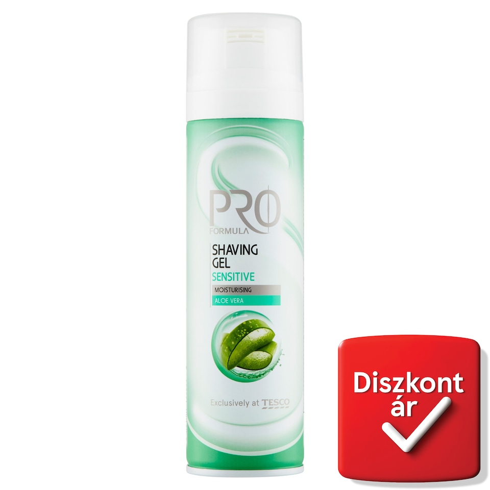 Tesco Pro Formula Sensitive Shaving Gel 200 ml