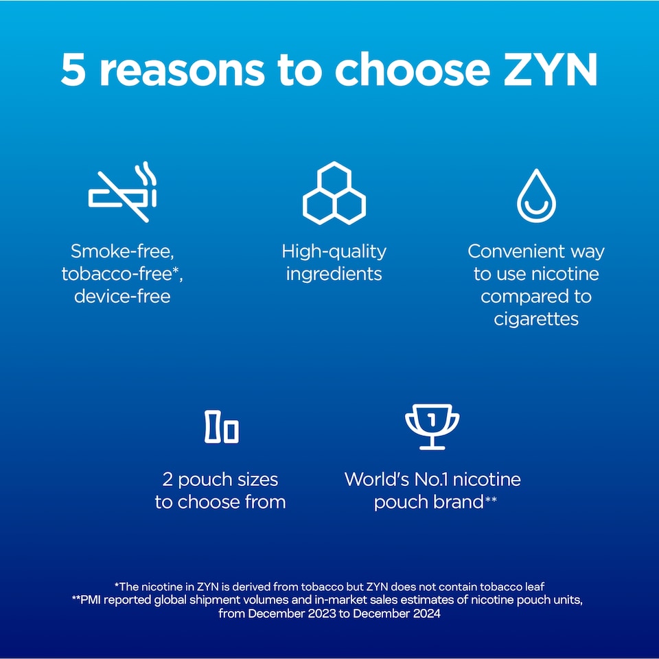 image 1 of ZYN Cool Mint X Strong Nicotine 11mg x 21 Pouches 14.7g