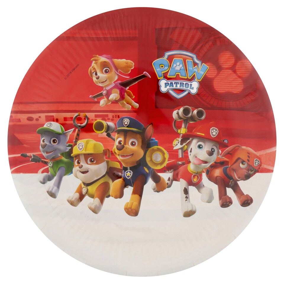 Decorata Party Paw Patrol papírové talíře 23 cm 8 ks