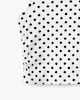 image 6 of F&F Girls Cotton Rich Polka Dot Vest in White