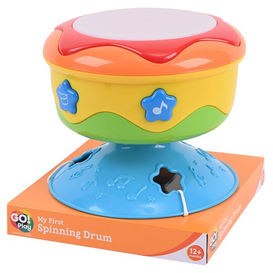 Go Play My First Spinning Drum Tesco Groceries