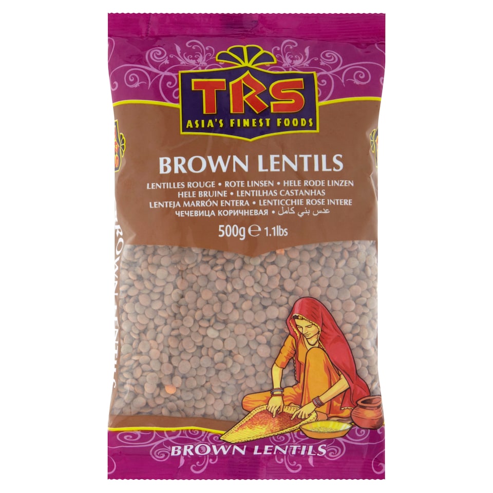 TRS Brown Lentils 500G