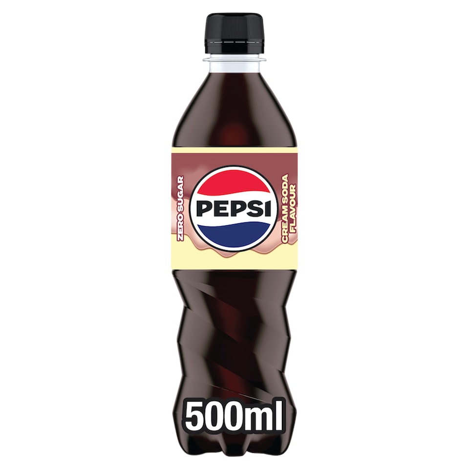 Pepsi Cream Soda Sugar Free 500ml