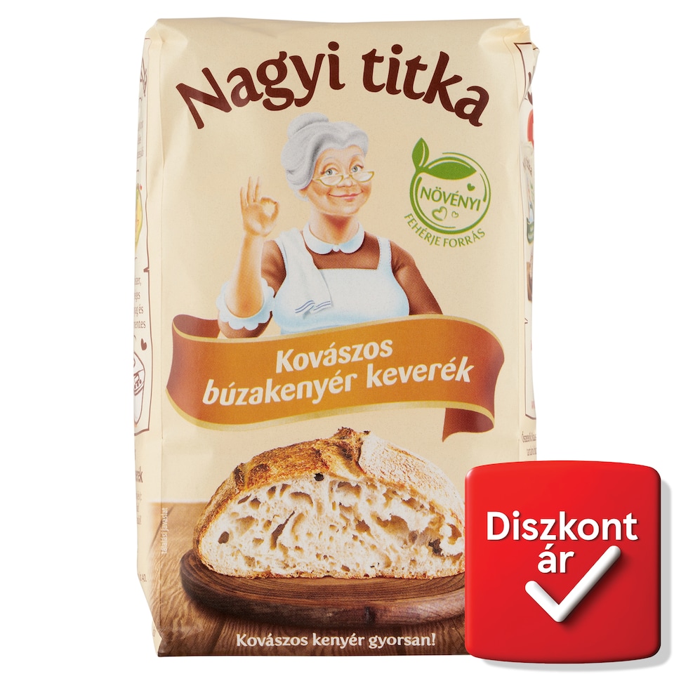 Nagyi titka kovászos búzakenyér keverék 500 g